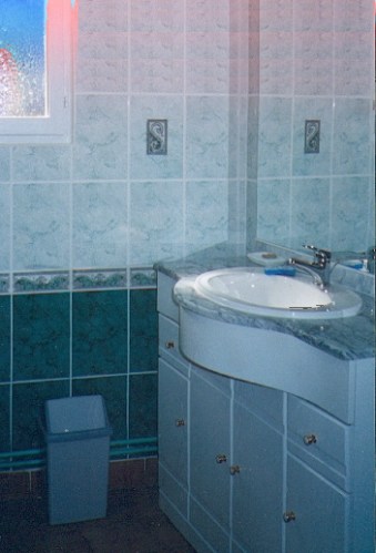 Salle de bain du gite rural